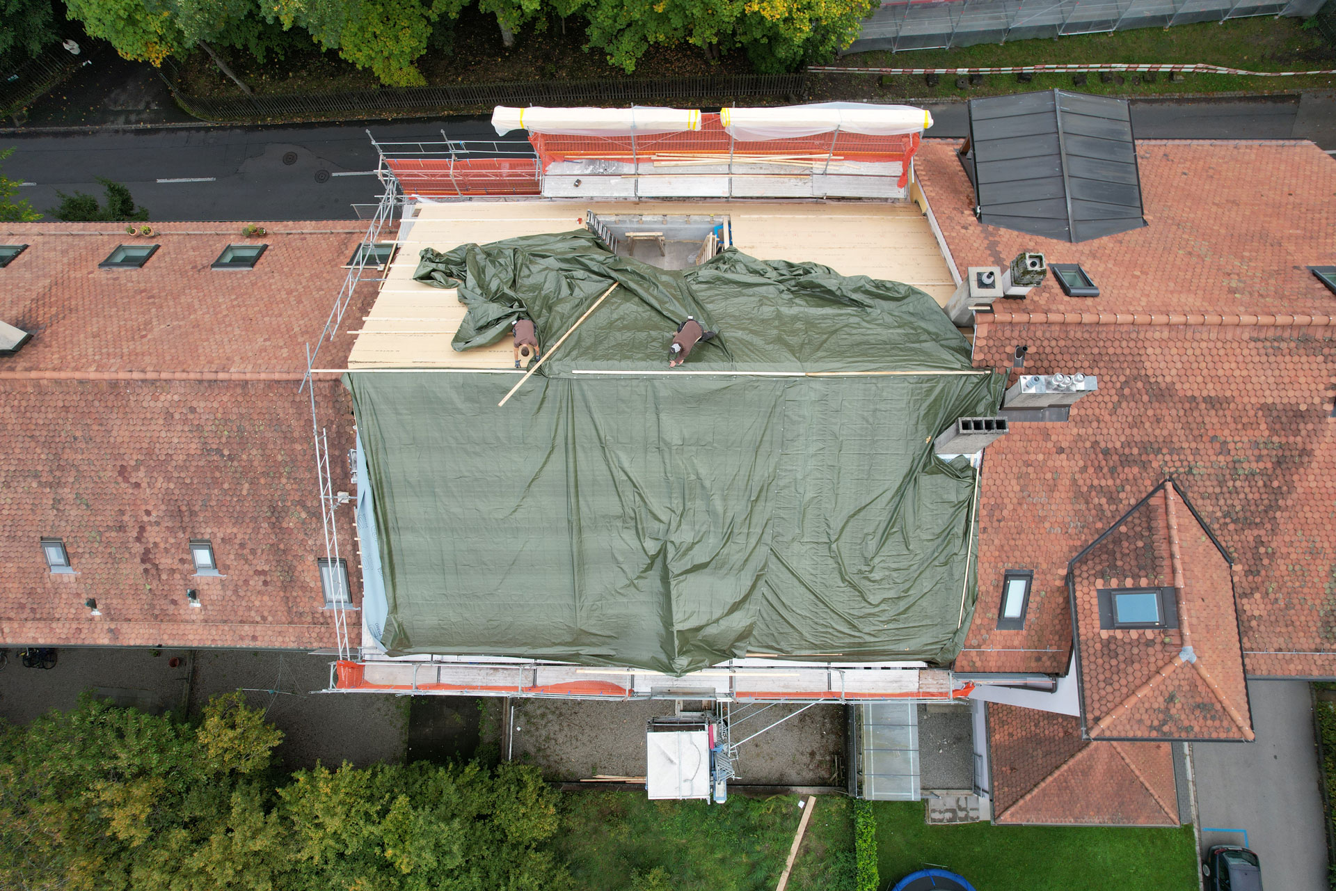 Absturzsicherungen in der Region Biel/Bienne – Foto: KUGE Bau AG
